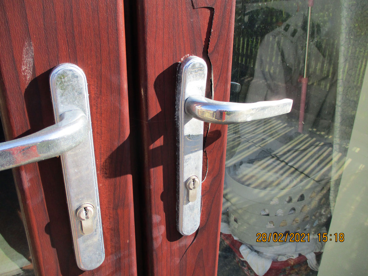 external damage referenced by Sheridan Inventory Services