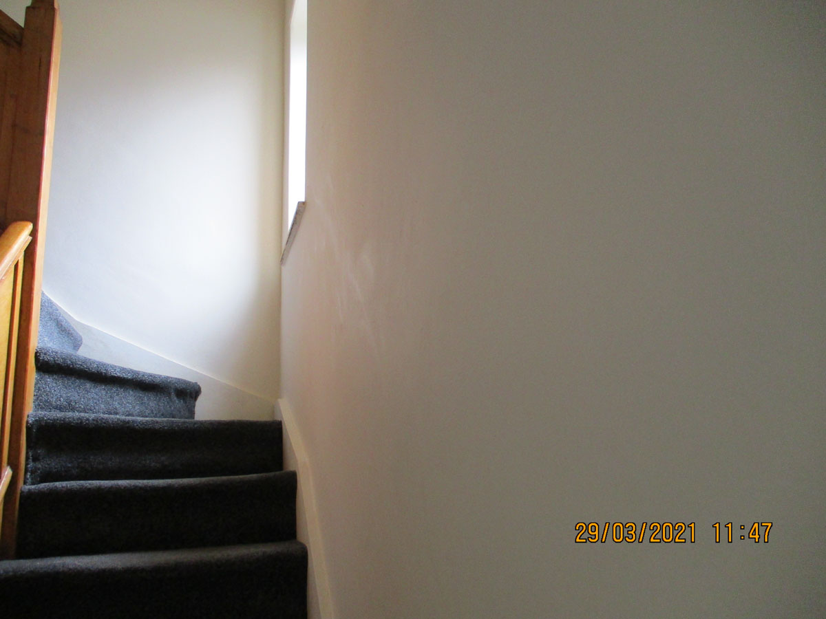 Stairwell marking on walls - Sheridan Inventory Services